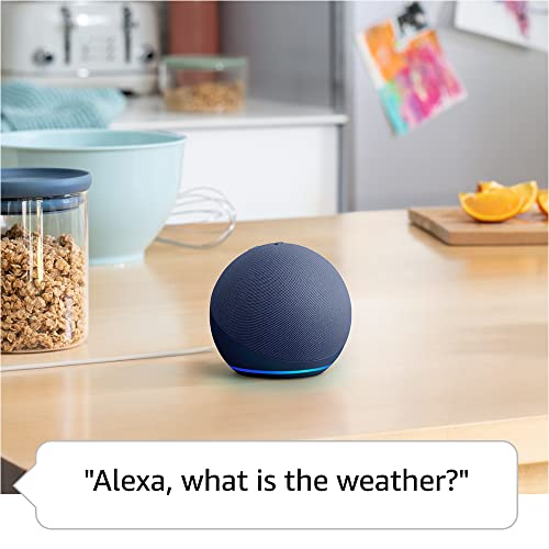 Amazon Echo Dot (newest model), Vibrant sounding Alexa speaker, Great for bedrooms, dining rooms and offices, Charcoal