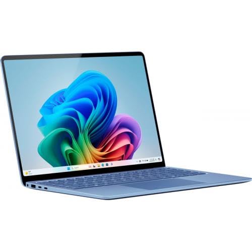Microsoft Surface Laptop (2024), Windows 11 Copilot+ PC, 15" Touchscreen Display, Snapdragon X Elite (12 core), 16GB RAM, 256GB SSD Storage, Platinum