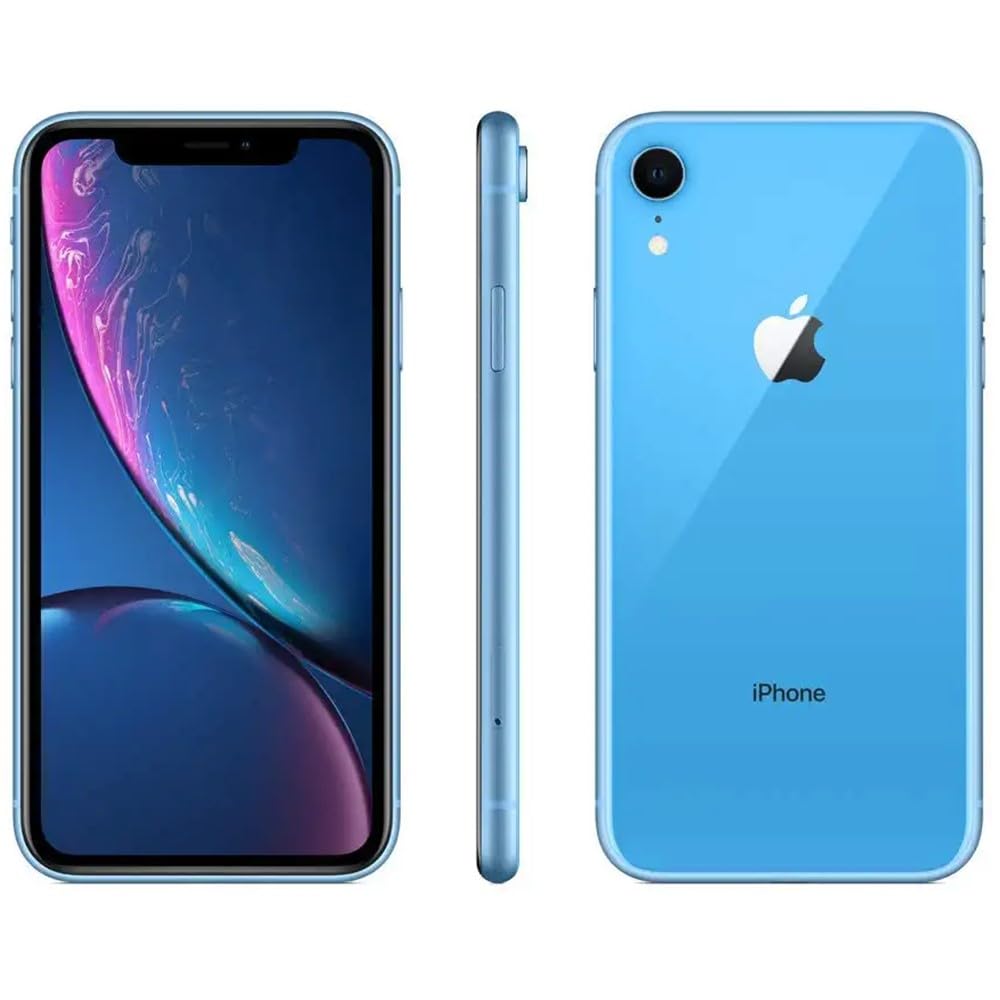 Apple iPhone XR, 64GB, Black - Unlocked (Renewed)