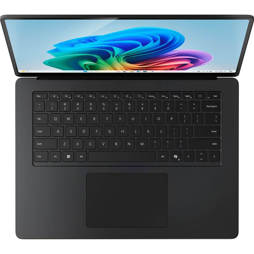 Microsoft Surface Laptop (2024), Windows 11 Copilot+ PC, 15" Touchscreen Display, Snapdragon X Elite (12 core), 16GB RAM, 256GB SSD Storage, Platinum