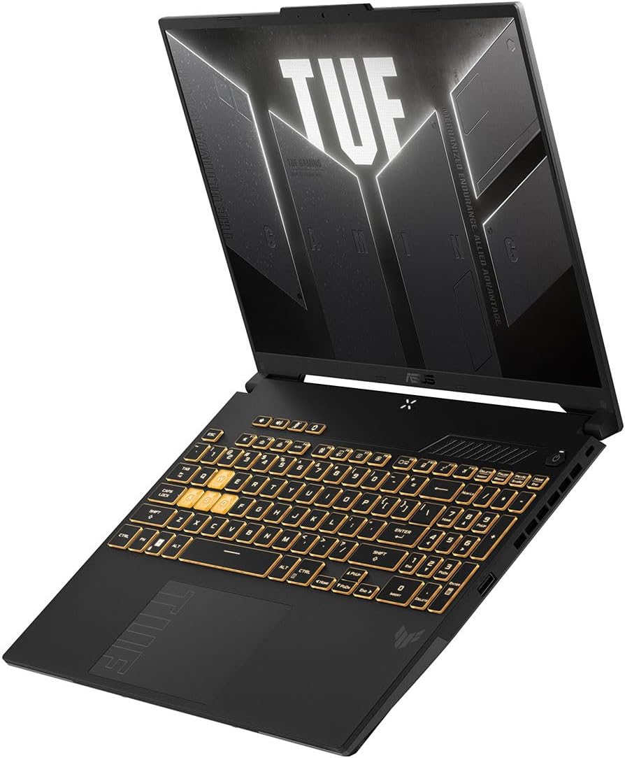 ASUS TUF Gaming F16 Gaming Laptop, 16” FHD+ 165Hz 16:10 Display, Intel® Core™ i7-13650HX, NVIDIA® GeForce RTX™ 4060, 16GB DDR5, 512GB PCIe Gen4 SSD, Wi-Fi 6, Windows 11, FX607JV-ES73