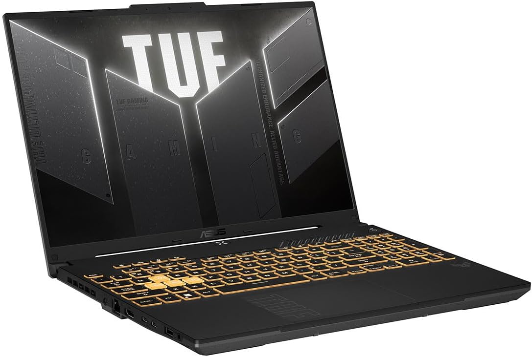 ASUS TUF Gaming F16 Gaming Laptop, 16” FHD+ 165Hz 16:10 Display, Intel® Core™ i7-13650HX, NVIDIA® GeForce RTX™ 4060, 16GB DDR5, 512GB PCIe Gen4 SSD, Wi-Fi 6, Windows 11, FX607JV-ES73