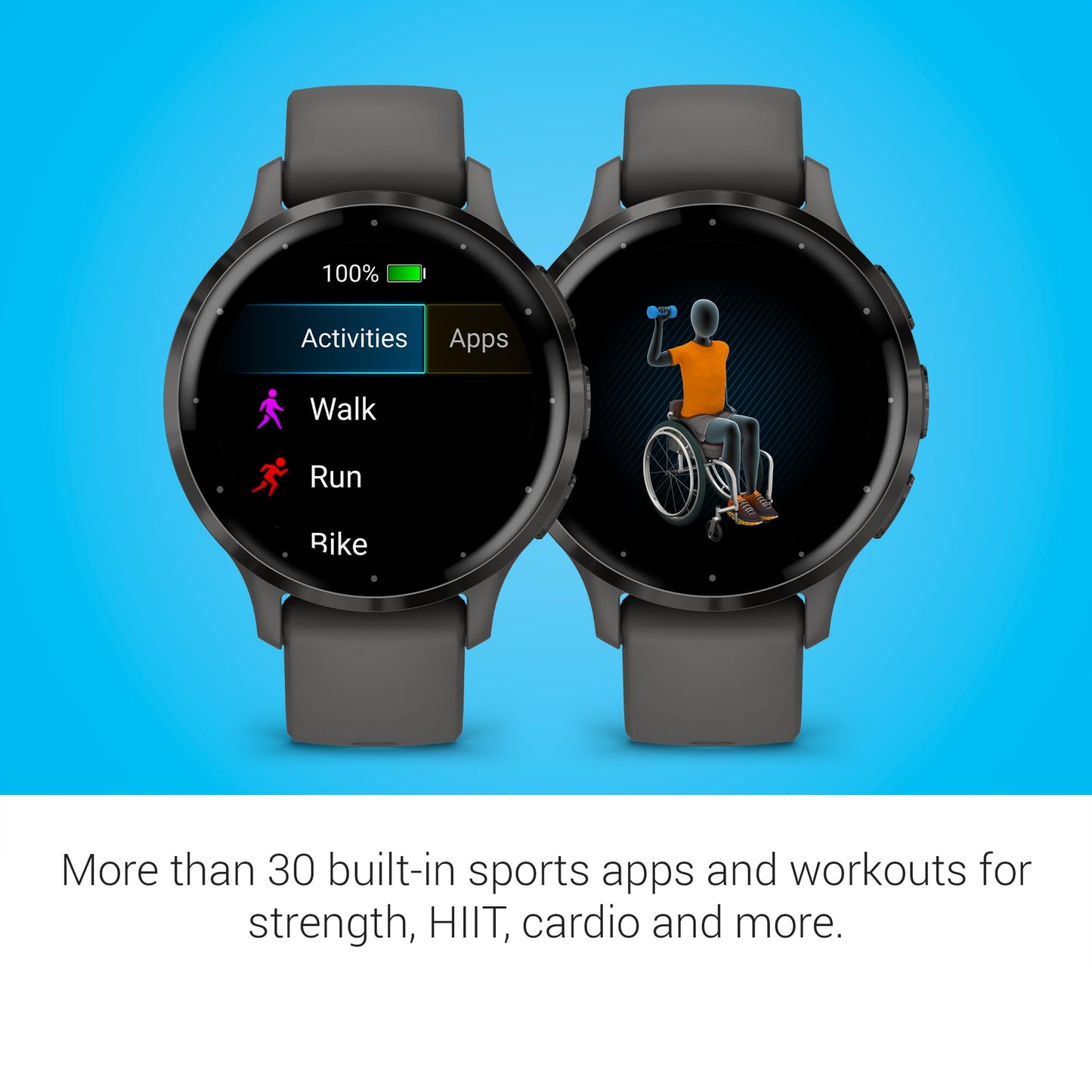 Garmin Venu 3S Soft Gold Stainless Steel Bezel 1.2-Inch AMOLED Touchscreen Display Smart Watch with 41mm French Gray Case and Silicone Band