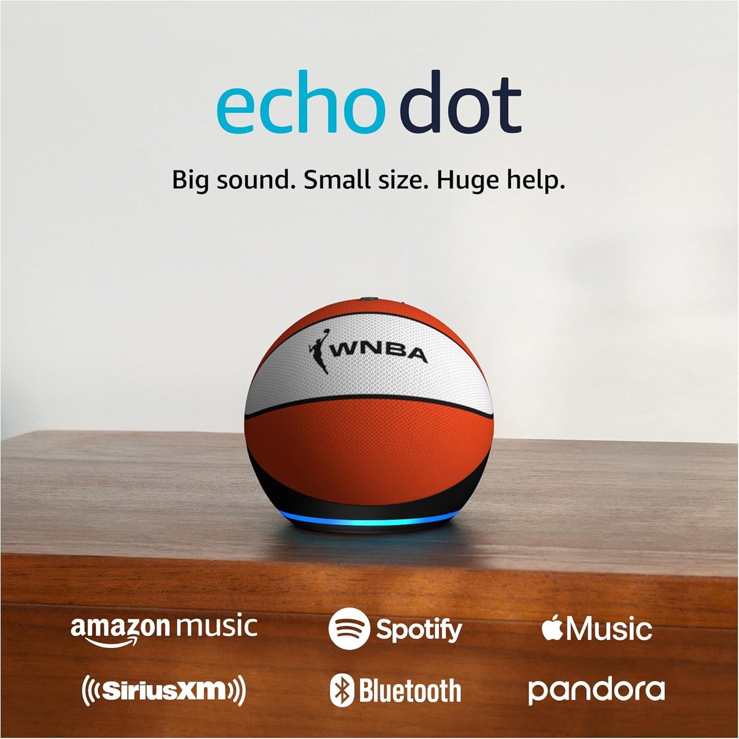 Amazon Echo Dot (newest model), Vibrant sounding Alexa speaker, Great for bedrooms, dining rooms and offices, Charcoal