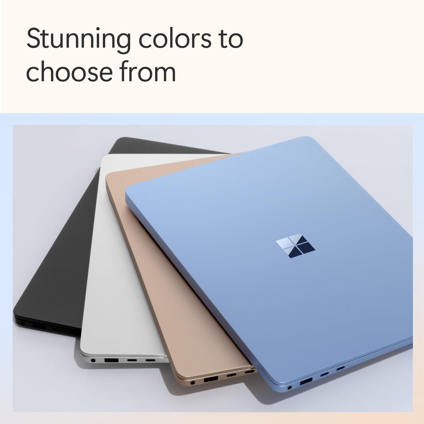 Microsoft Surface Laptop (2024), Windows 11 Copilot+ PC, 15" Touchscreen Display, Snapdragon X Elite (12 core), 16GB RAM, 256GB SSD Storage, Platinum