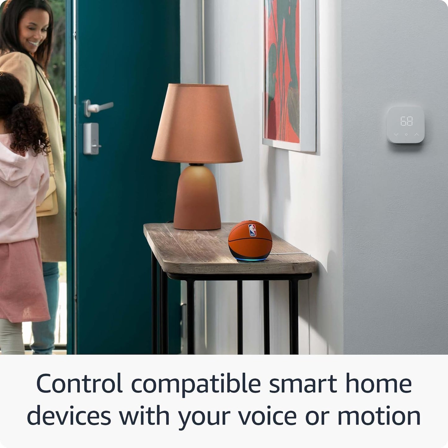 Amazon Echo Dot (newest model), Vibrant sounding Alexa speaker, Great for bedrooms, dining rooms and offices, Charcoal