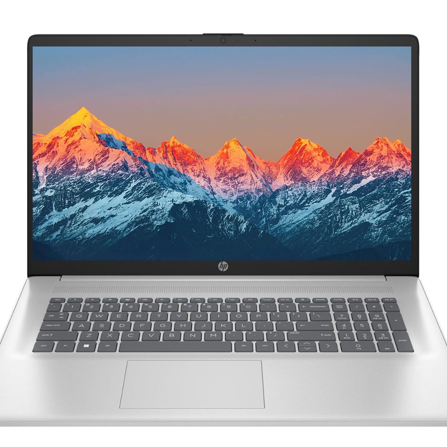 HP Laptop with Wireless Buds, 17.3" HD Display, Touch Screen, 16GB RAM, 512GB SSD Drive, Intel 6-Core Processor, HDMI, USB-Type C, Windows 11