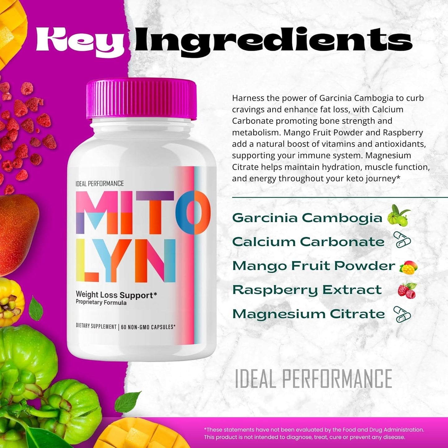 Mitolyn Keto Capsules, Mito Lyn Advanced Formula Pills - Maximum Strength, Mitolyn All Natural Keto Pills, Mitolyn Capsules, Mito lyn Pills Reviews (2 Pack)