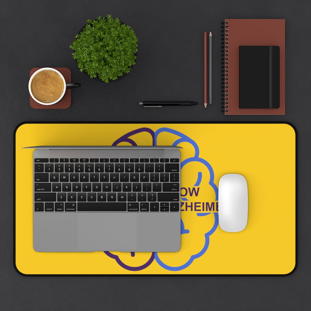 Yellow Desk Mat - Know Dementia | Know Alzheimer’s