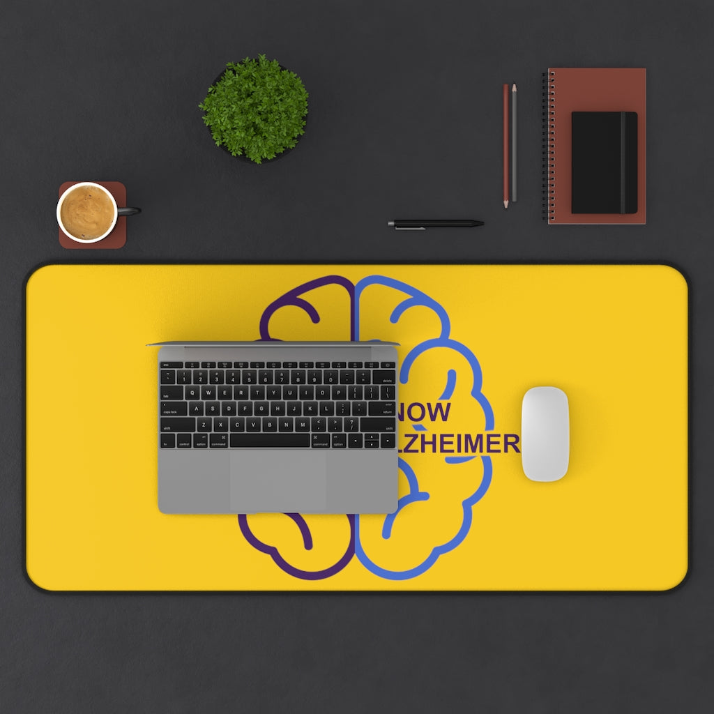 Yellow Desk Mat - Know Dementia | Know Alzheimer’s