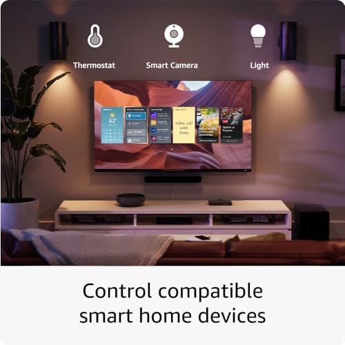 Amazon Fire TV Stick 4K Max streaming device (newest model) supports Wi-Fi 6E, free & live TV without cable or satellite
