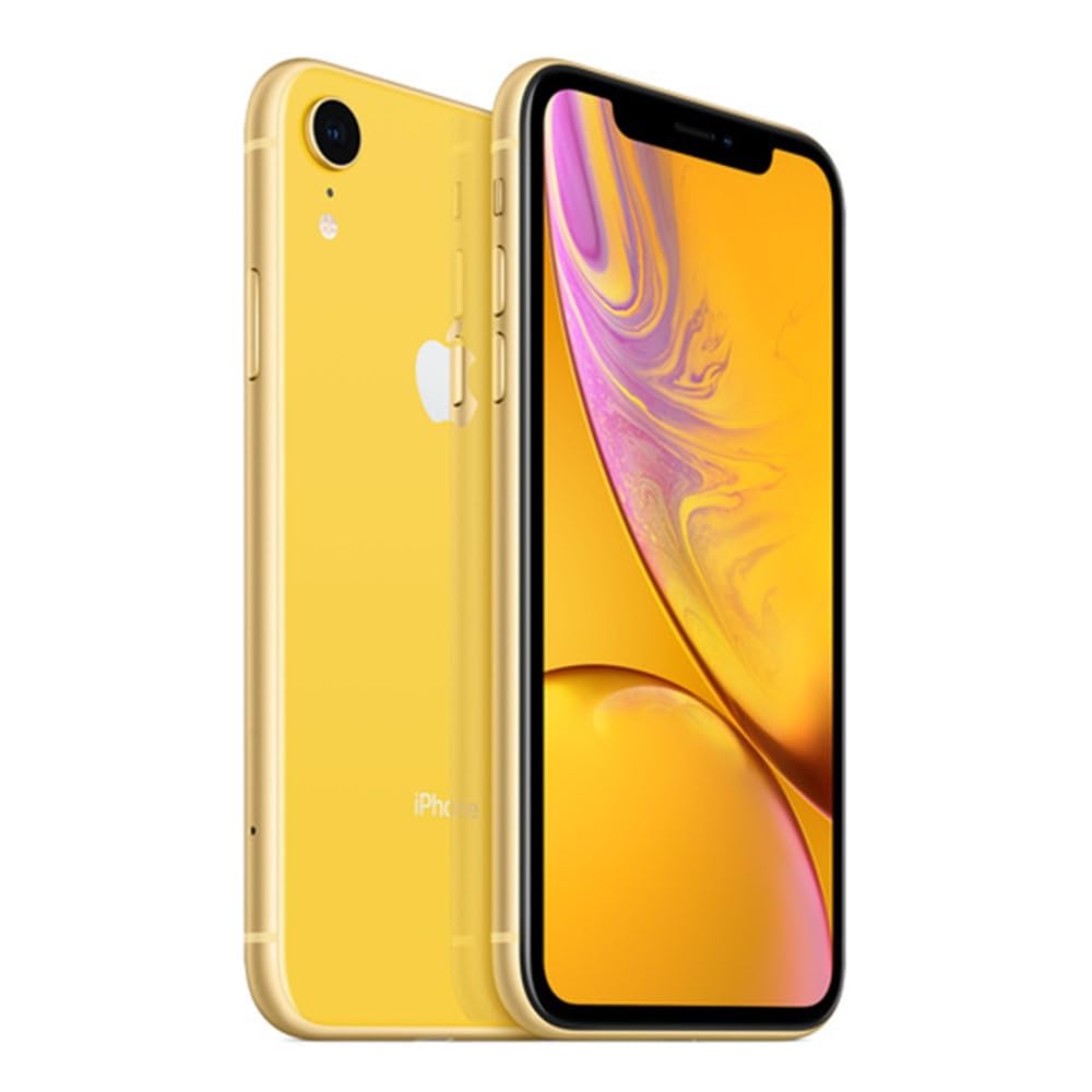 Apple iPhone XR, 64GB, Black - Unlocked (Renewed)