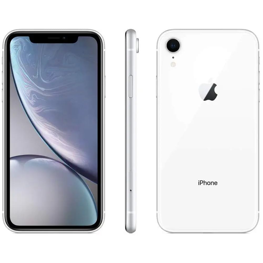 Apple iPhone XR, 64GB, Black - Unlocked (Renewed)