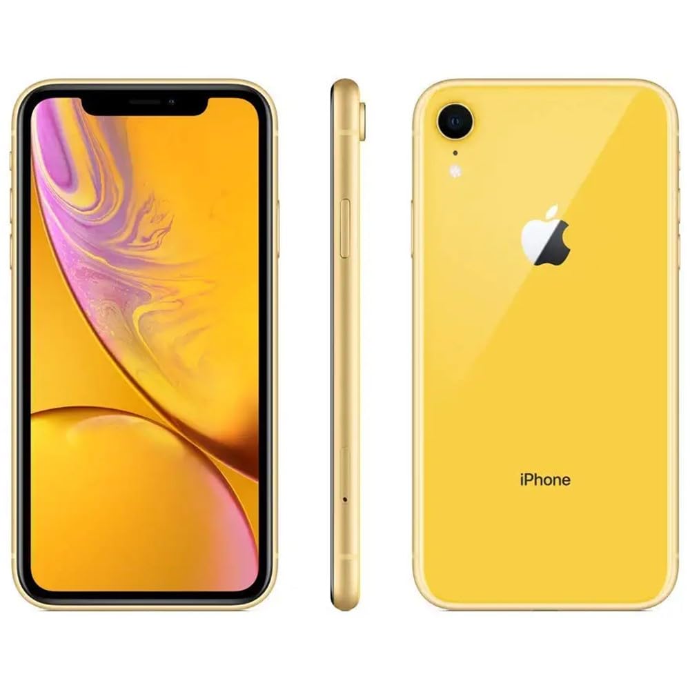 Apple iPhone XR, 64GB, Black - Unlocked (Renewed)