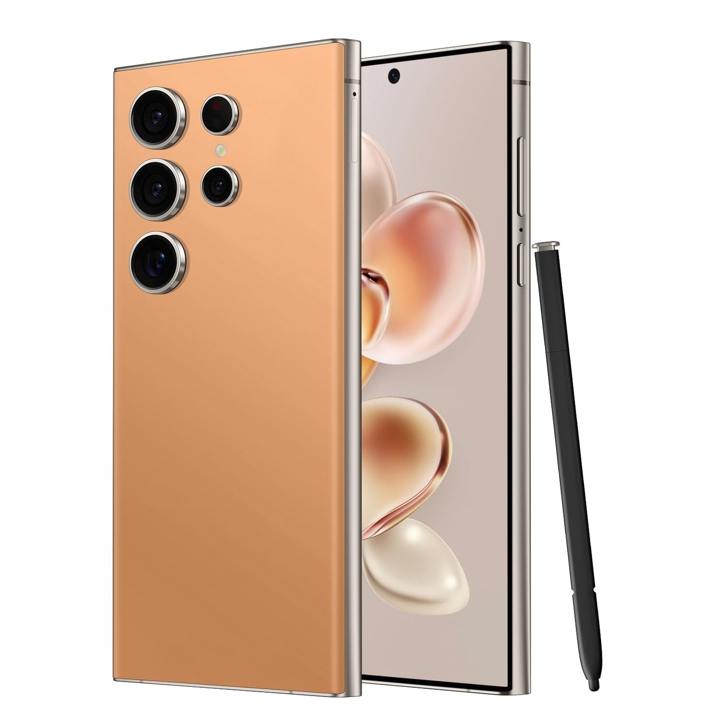 I24 Ultra Unlocked Smartphone,6GB+256GB Built in Pen with128GB Memory Card Cell Phone Android 13, 6.8" HD Screen Unlocked Cell Phone, 6800mAh, 48MP+108MP Dual Camera/Fingerprint Lock (Green)