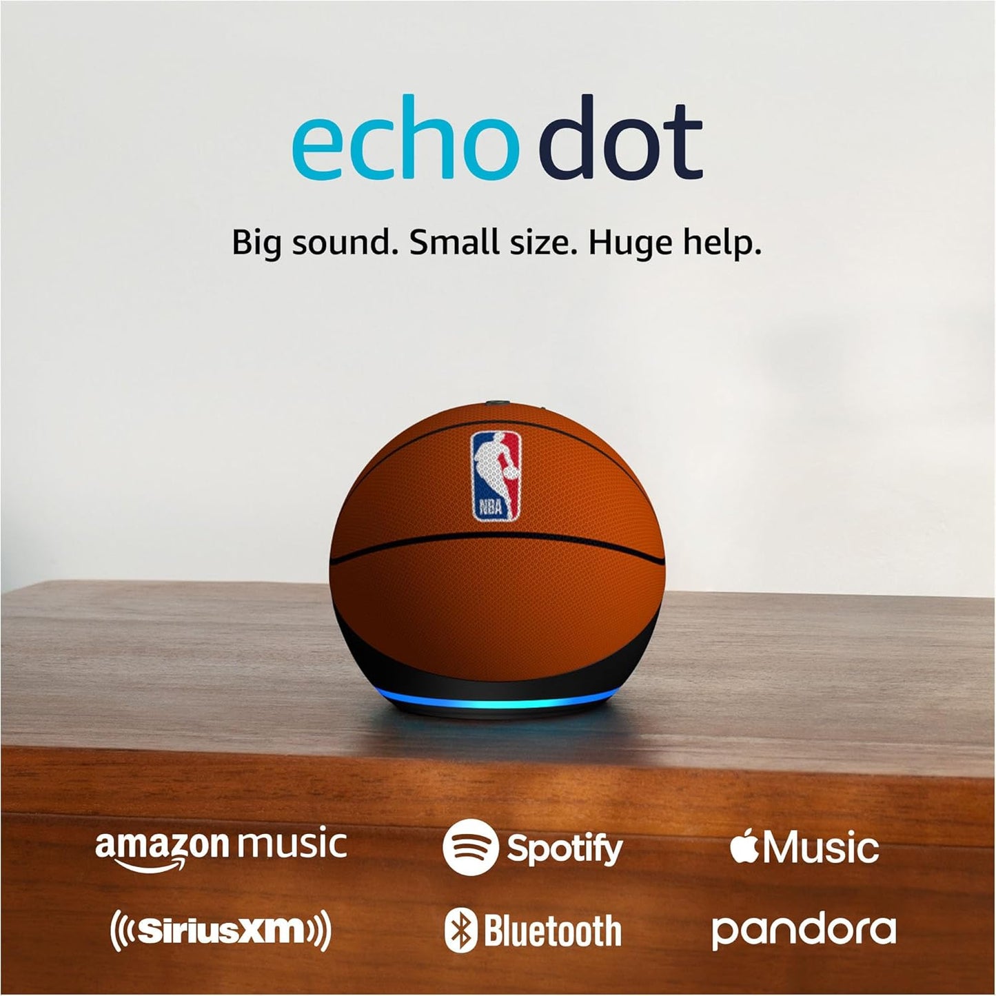 Amazon Echo Dot (newest model), Vibrant sounding Alexa speaker, Great for bedrooms, dining rooms and offices, Charcoal