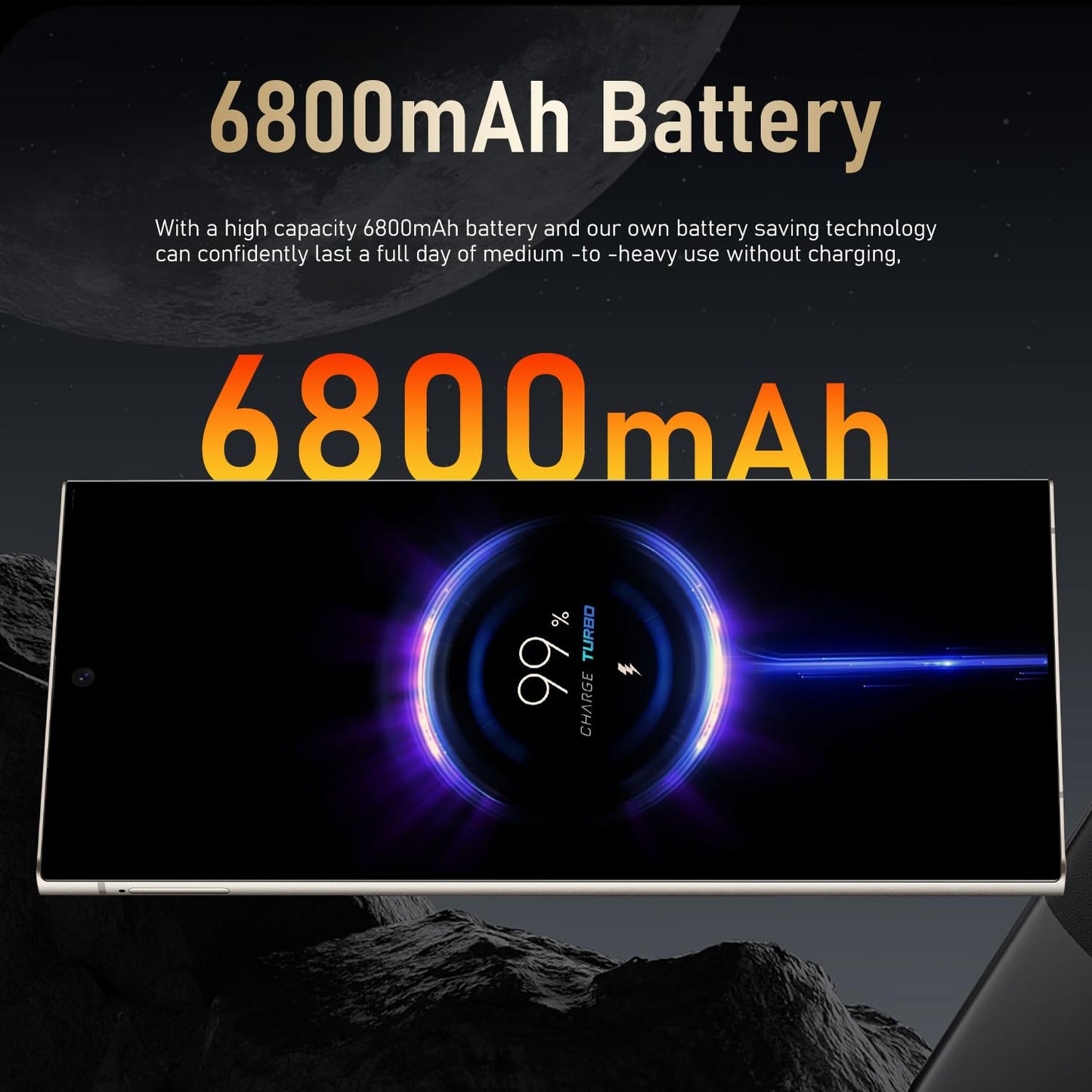 I24 Ultra Unlocked Smartphone,6GB+256GB Built in Pen with128GB Memory Card Cell Phone Android 13, 6.8" HD Screen Unlocked Cell Phone, 6800mAh, 48MP+108MP Dual Camera/Fingerprint Lock (Green)