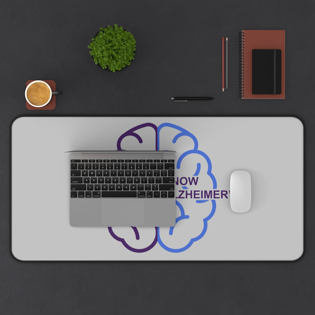 Silver Desk Mat - Know Dementia | Know Alzheimer’s